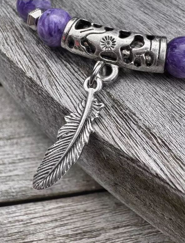Bracelet en charoïte