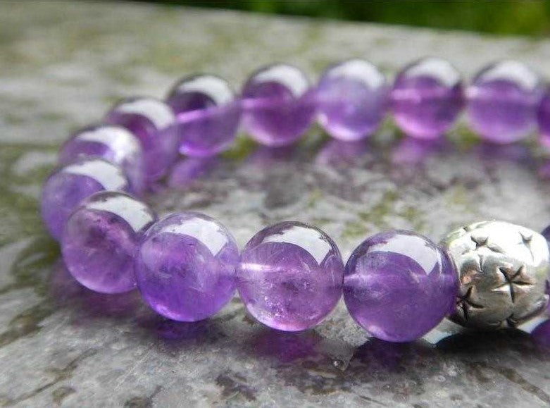 Bracelet en améthyste