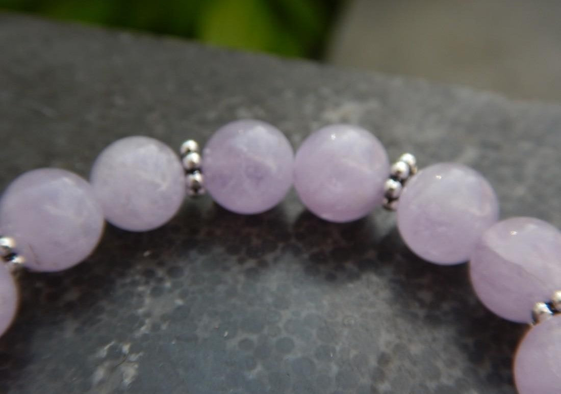 Bracelet améthyste lavande