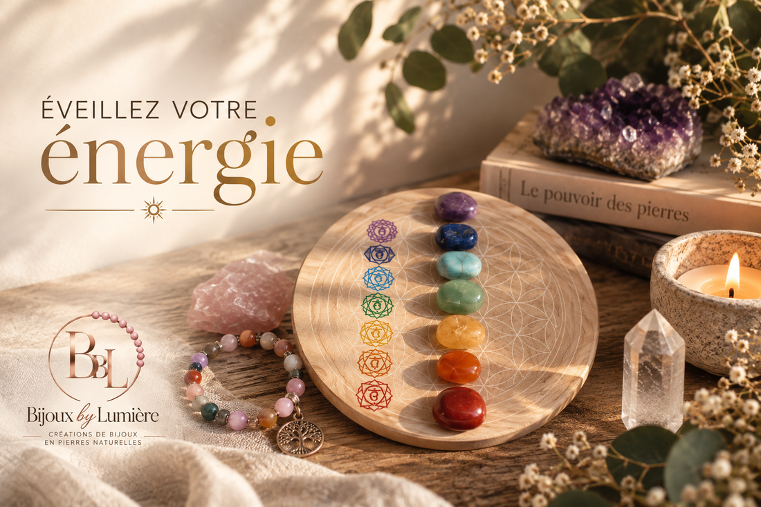 Éveillez Votre Énergie : le guide ultime des pierres naturelles et des chakras pour un bien-être holistique