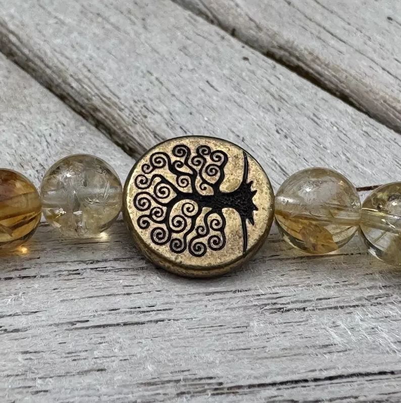 Bracelet en citrine