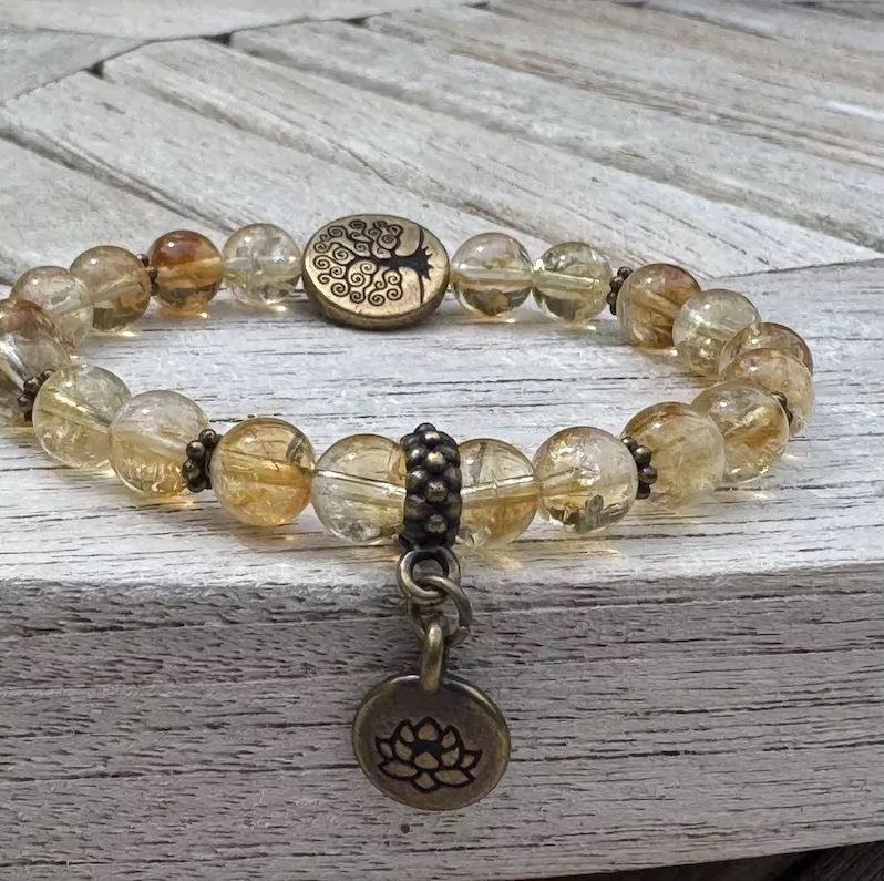 Bracelet en citrine