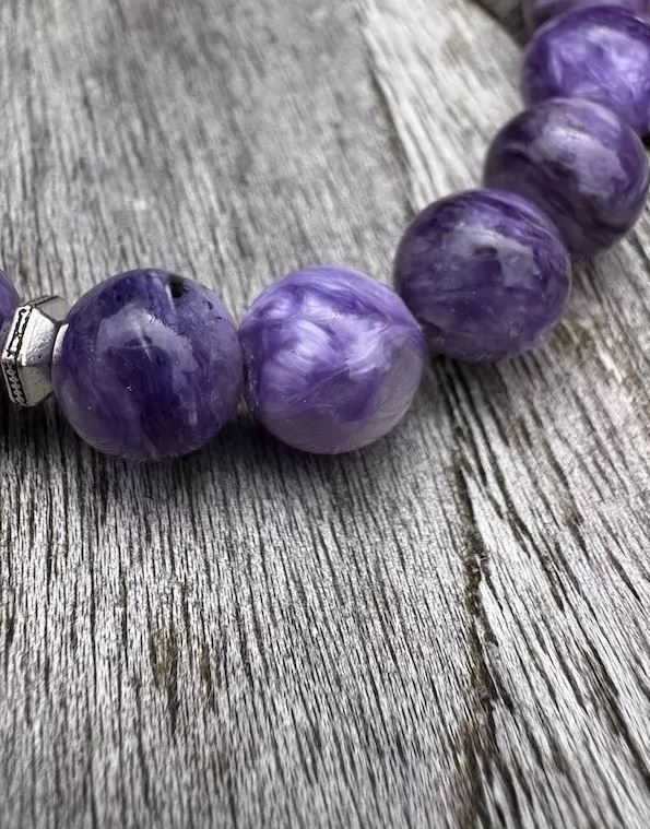 Bracelet en charoïte