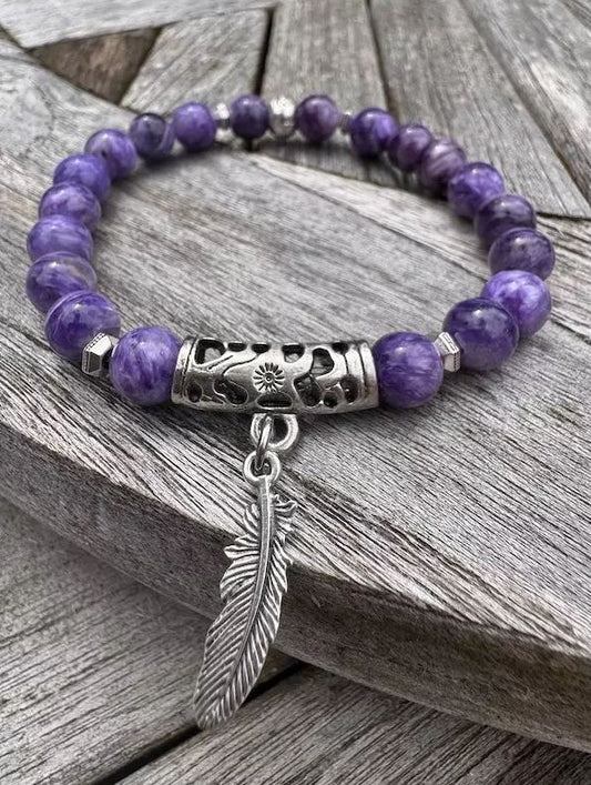 Bracelet en charoïte