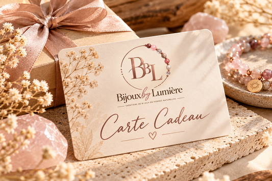 Carte Cadeau bijoux - Bijoux by Lumière