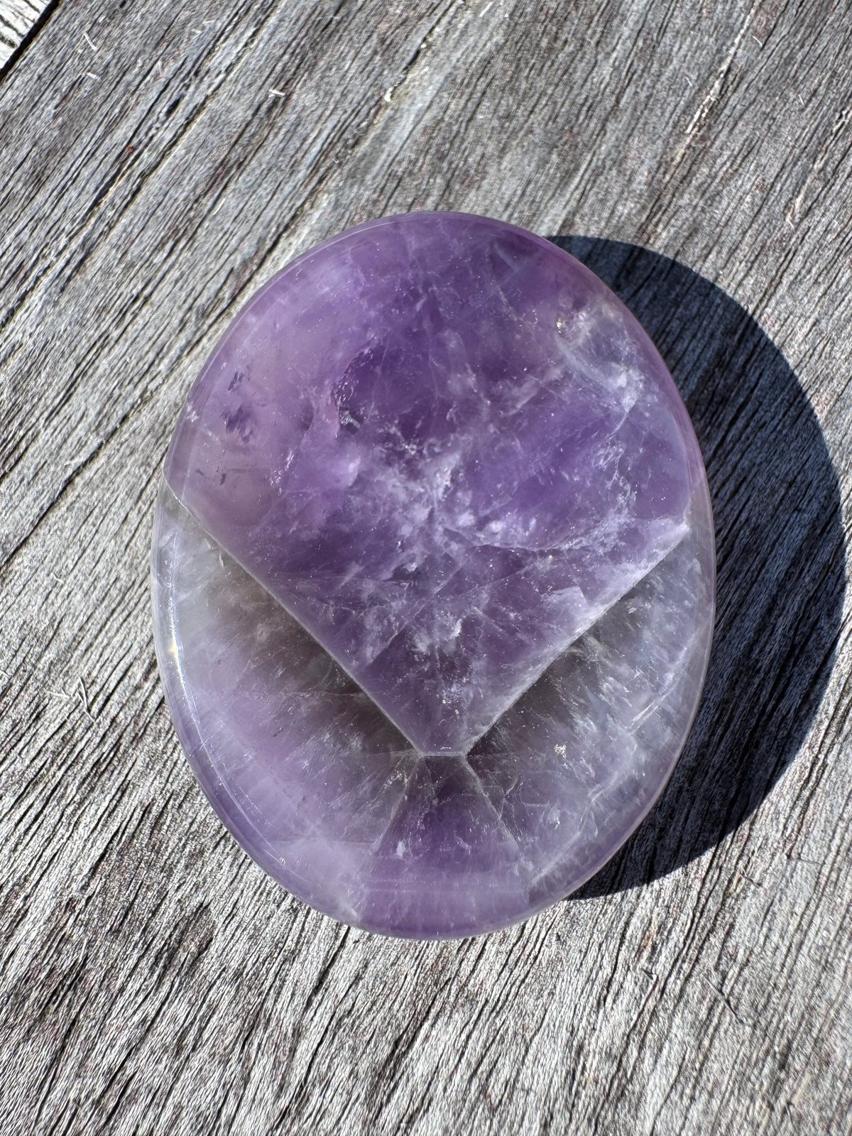 Worry stone améthyste