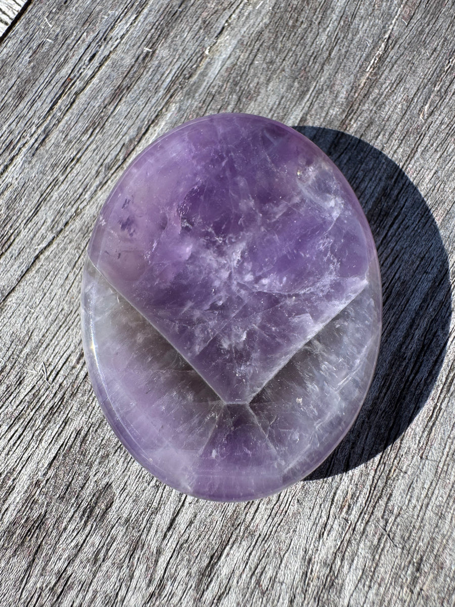 Worry stone améthyste