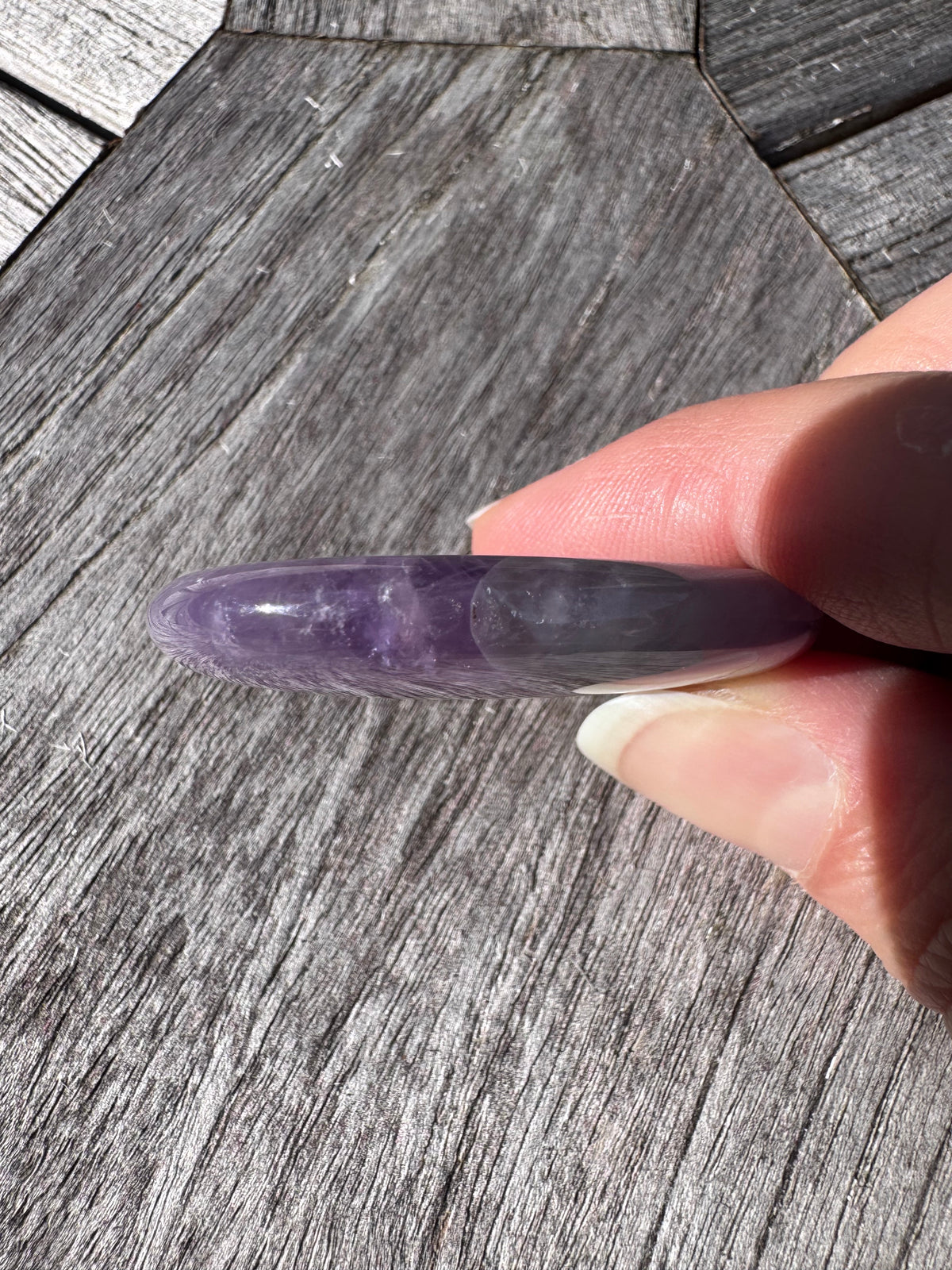 Worry stone améthyste