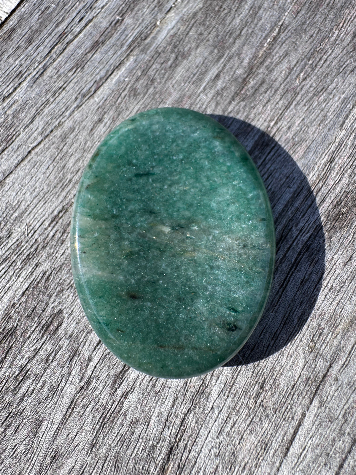 Worry stone aventurine