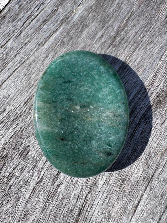 Worry stone aventurine