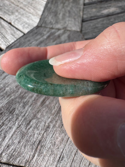 Worry stone aventurine