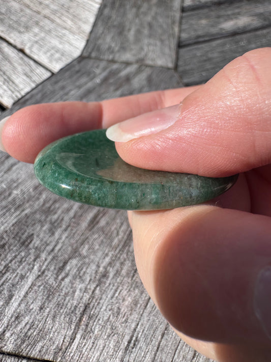 Worry stone aventurine