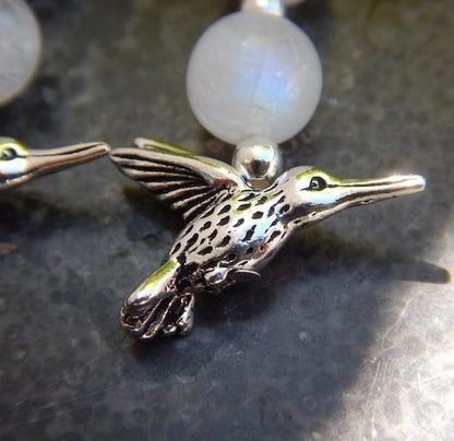 Boucles d’oreilles pierre de lune