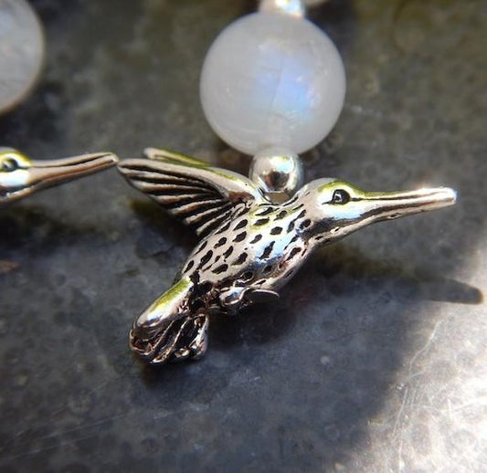 Boucles d’oreilles pierre de lune