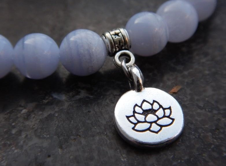 Bracelet en calcédoine