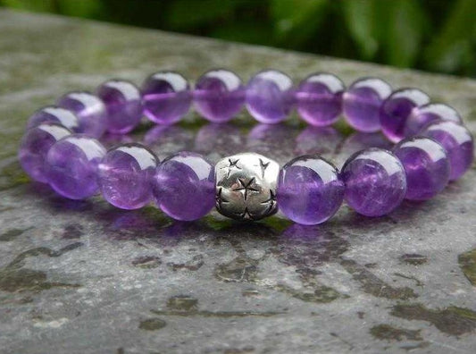 Bracelet en améthyste