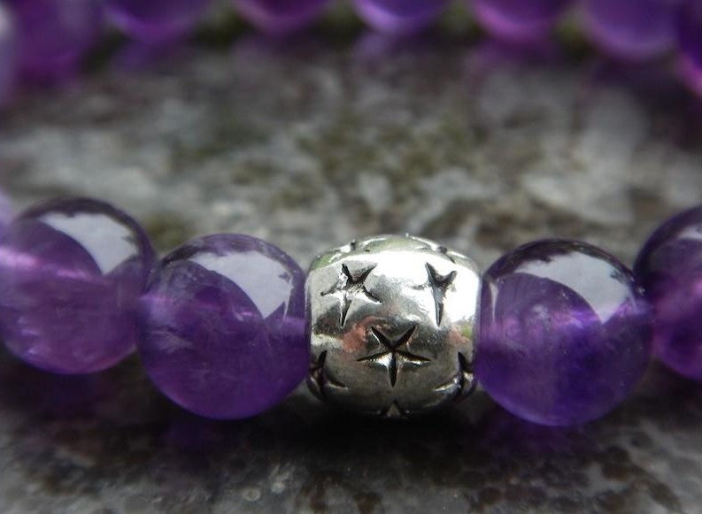 Bracelet en améthyste