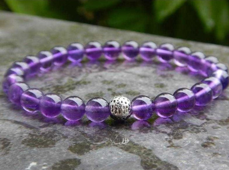 Bracelet en améthyste