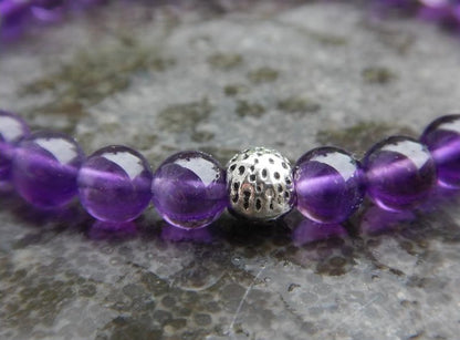 Bracelet en améthyste