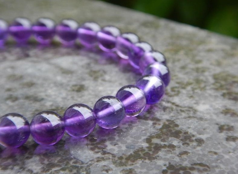 Bracelet en améthyste