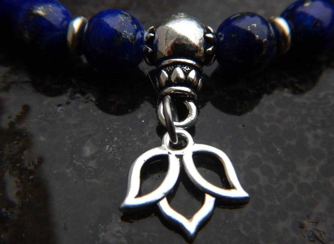 Bracelet en lapis-lazuli