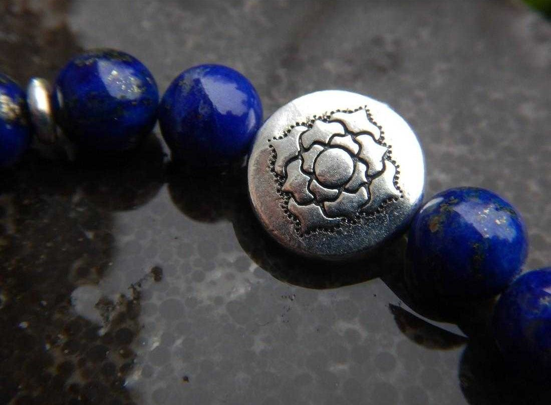 Bracelet en lapis-lazuli