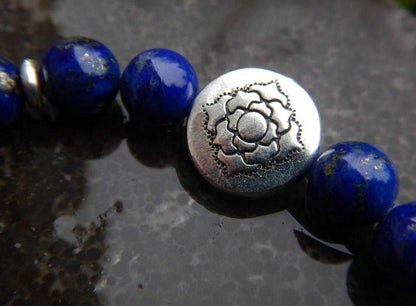 Bracelet en lapis-lazuli