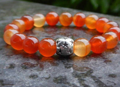 Bracelet en cornaline