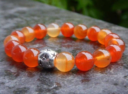 Bracelet en cornaline