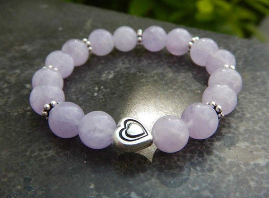 Bracelet améthyste lavande