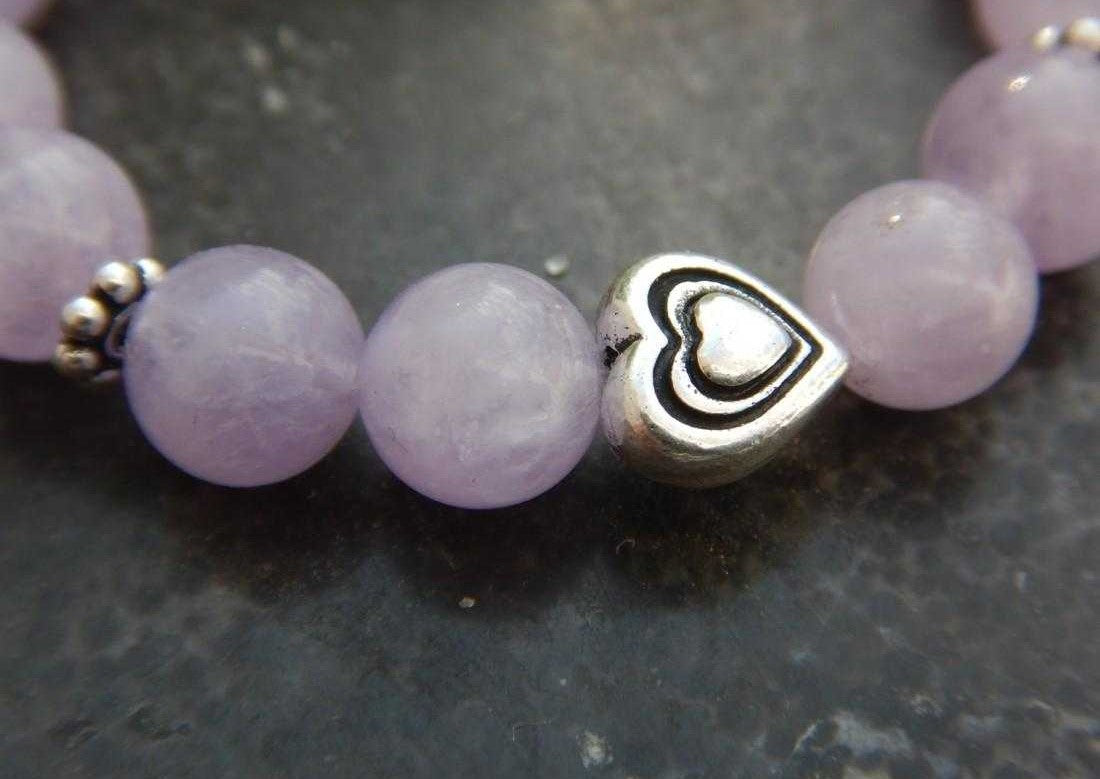 Bracelet améthyste lavande