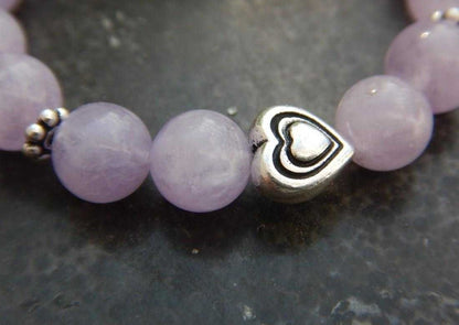 Bracelet améthyste lavande