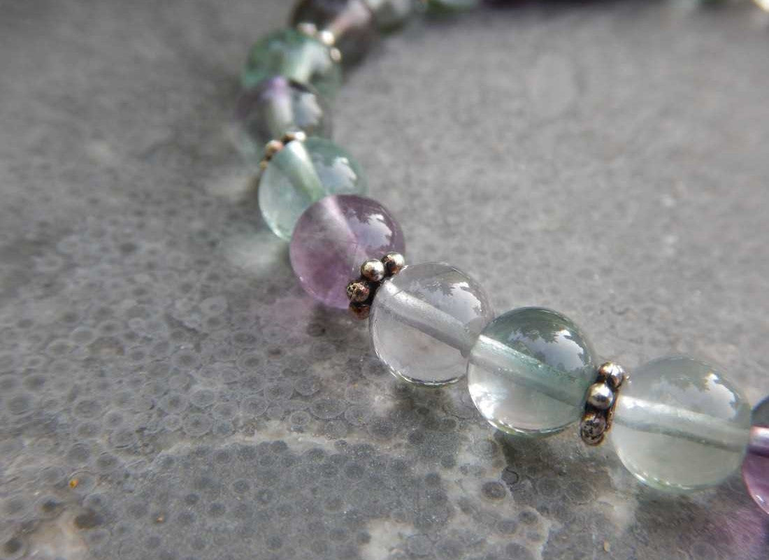 Bracelet en fluorite