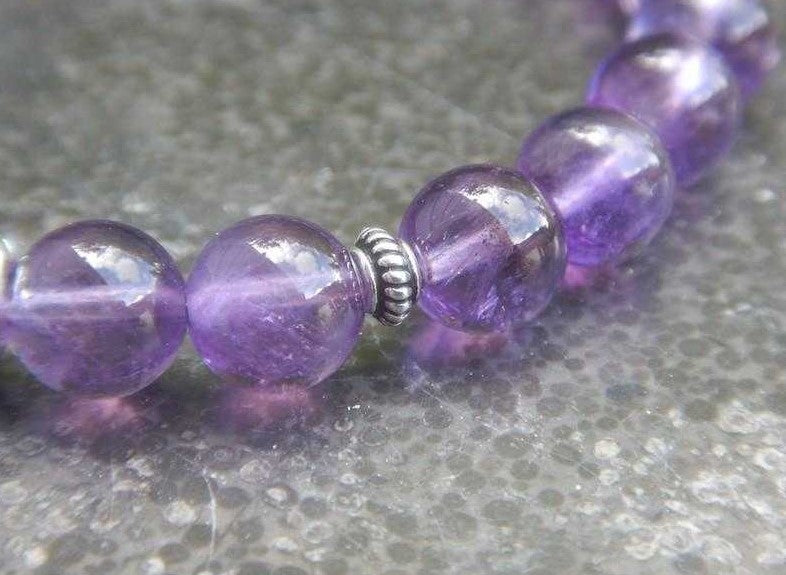 Bracelet en améthyste