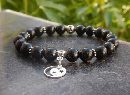 Bracelet en hypersthène