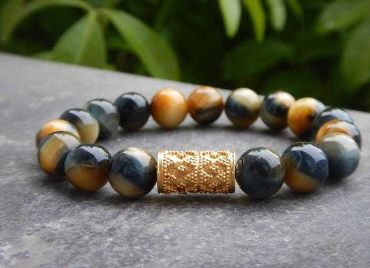 Bracelet en œil de tigre