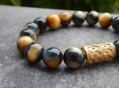 Bracelet en œil de tigre