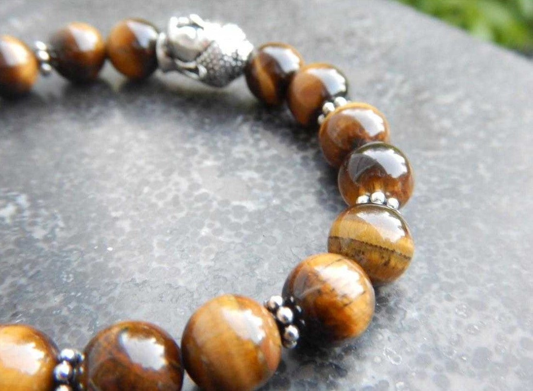 Bracelet en œil de tigre