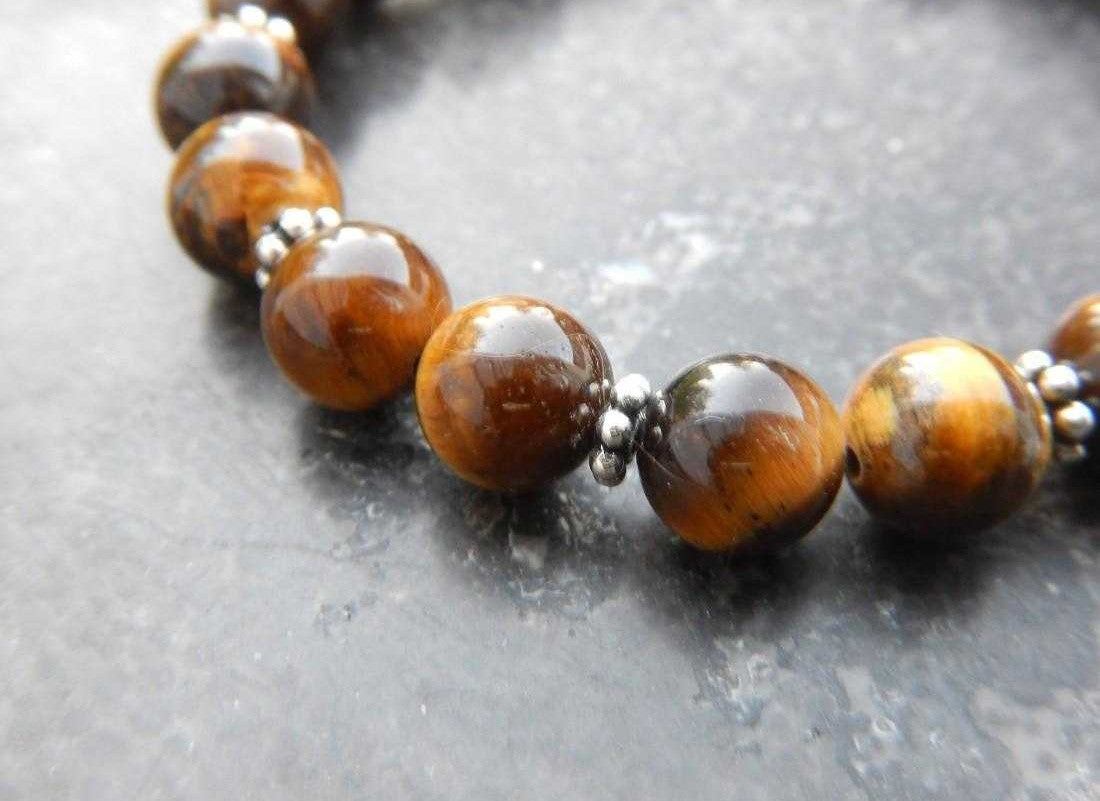 Bracelet en œil de tigre