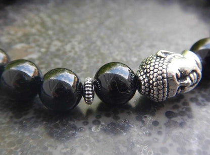 Bracelet en tourmaline noire