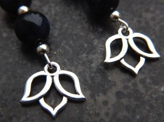 Boucles d’oreilles en œil de faucon