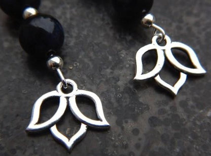 Boucles d’oreilles en œil de faucon